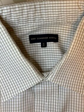 Hart Schaffner Marx Micro-Check Dress Shirt